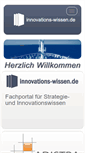 Mobile Screenshot of innovations-wissen.de